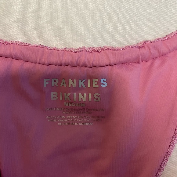 Frankie's Bikinis Lavender Triangle Bikini - Picture 7 of 9